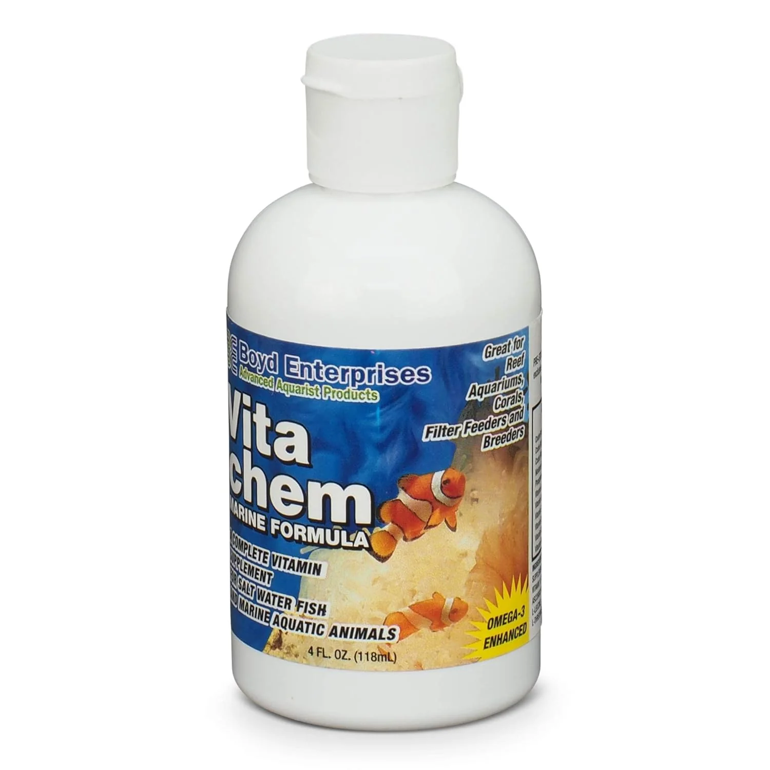 Boyd Enterprises ABE16707 Marine Vitachem for Aquarium, 4-Ounce - Image 5