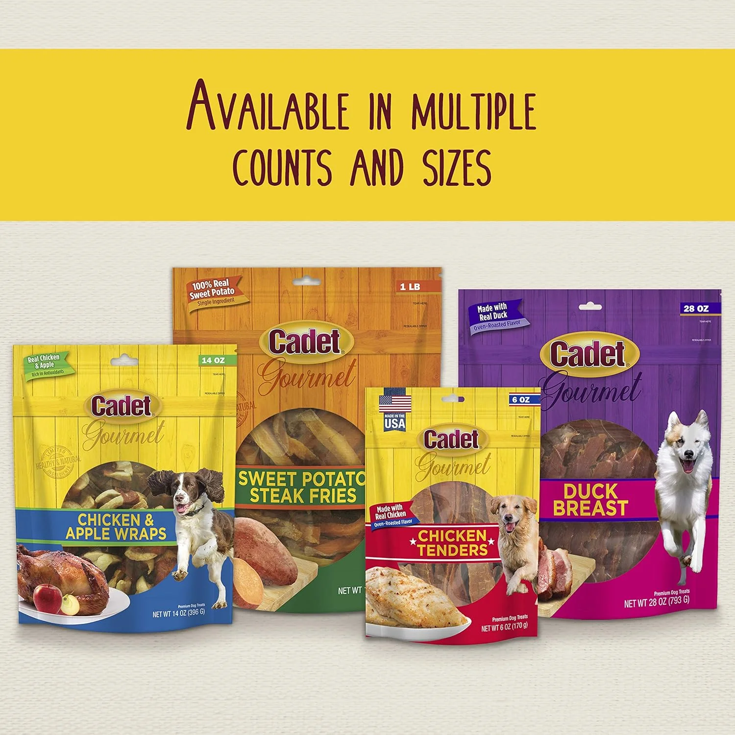 Cadet Gourmet Pork Hide Rolls - Image 6