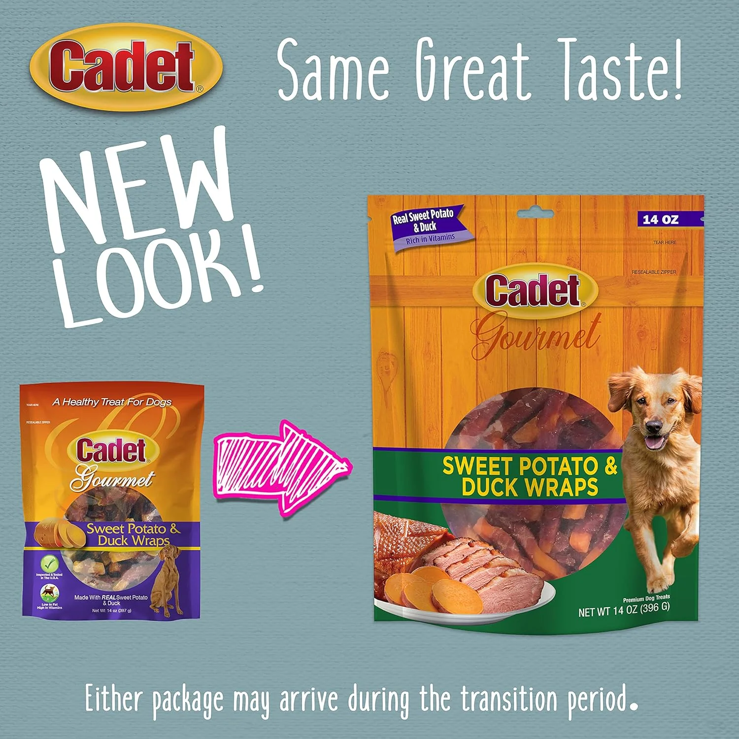Cadet Gourmet Sweet Potato & Chicken Wraps Limited-Ingredient Dog Chews, Healthy and Natural Training Treats for Small and Large Dogs - Image 7