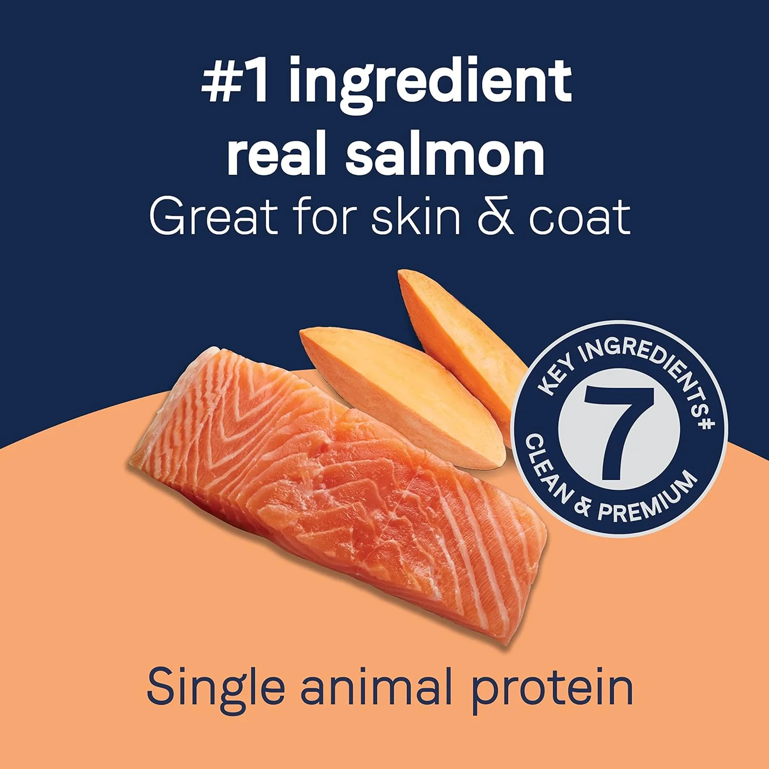 CANIDAE® PURE Heaven Biscuits with Salmon & Sweet Potato Dog Treats 11 oz. - Image 7