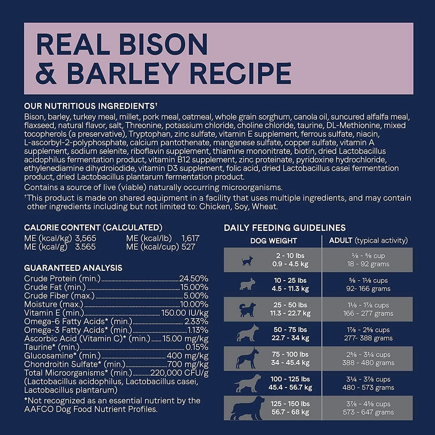 CANIDAE? Pure Real Bison & Barley Recipe Dog Dry - Image 6