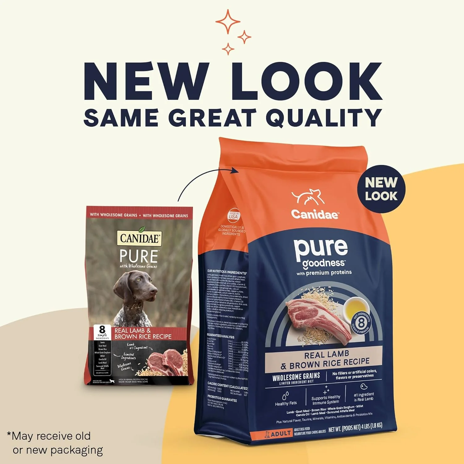 CANIDAE Pure Real Lamb & Brown Rice Recipe Dog Dry - Image 2