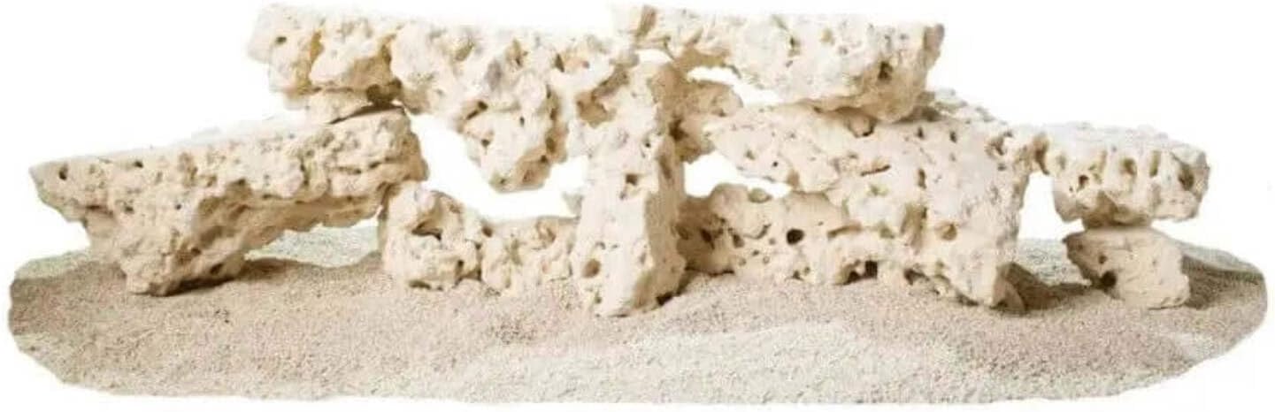 CaribSea Aquatics South Seas Base Rock Shelf, 40-Pound