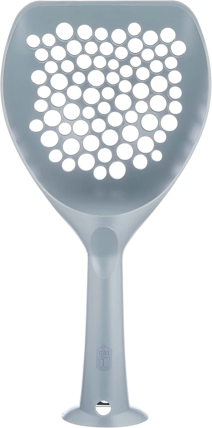 Catit Cat Litter Scoop, Warm Gray - Image 3