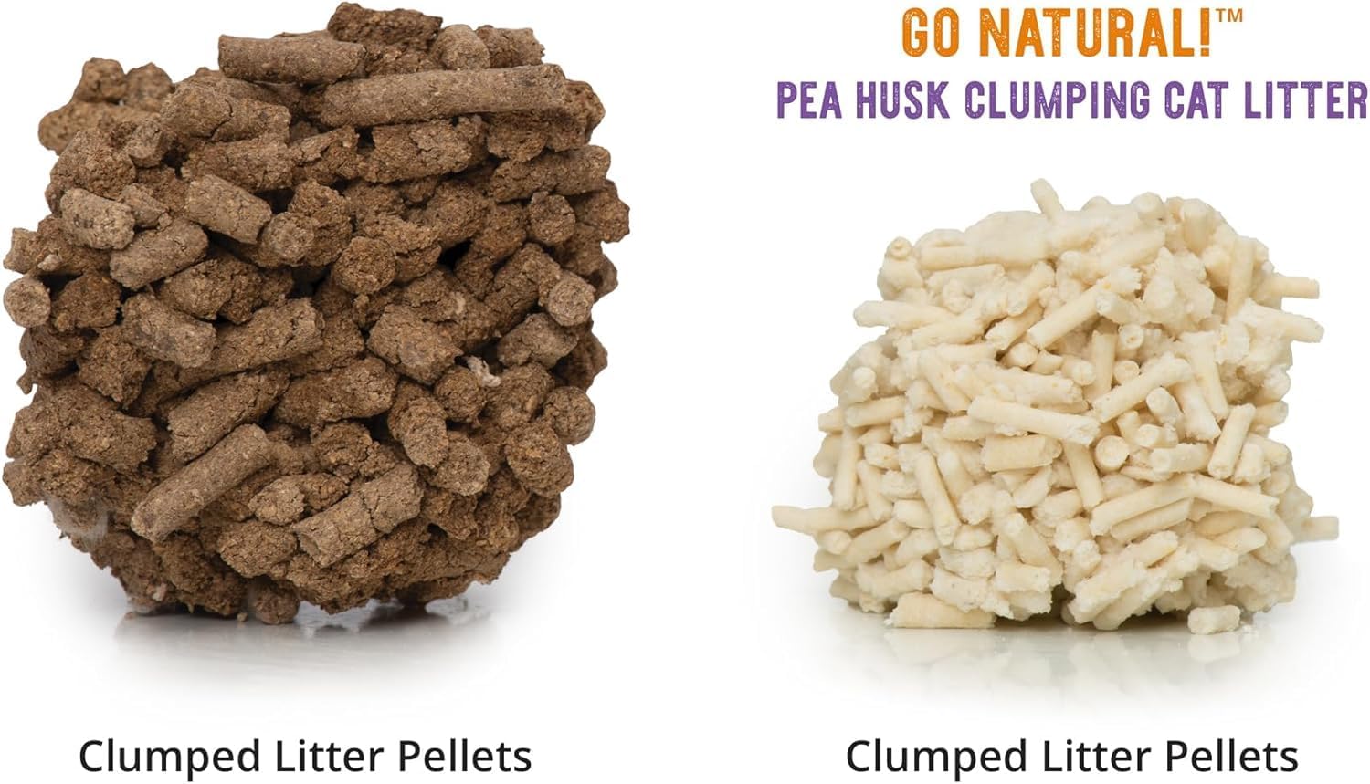 Catit - Go Natural Pea Husk Clumping Cat Litter - Lightweight, Dust Free, Easy Cleaning & Scooping, Flushable Kitty Litter with Odor Control & Subtle Fragrance - 12.3 Lbs, Lavender Scented - Image 8