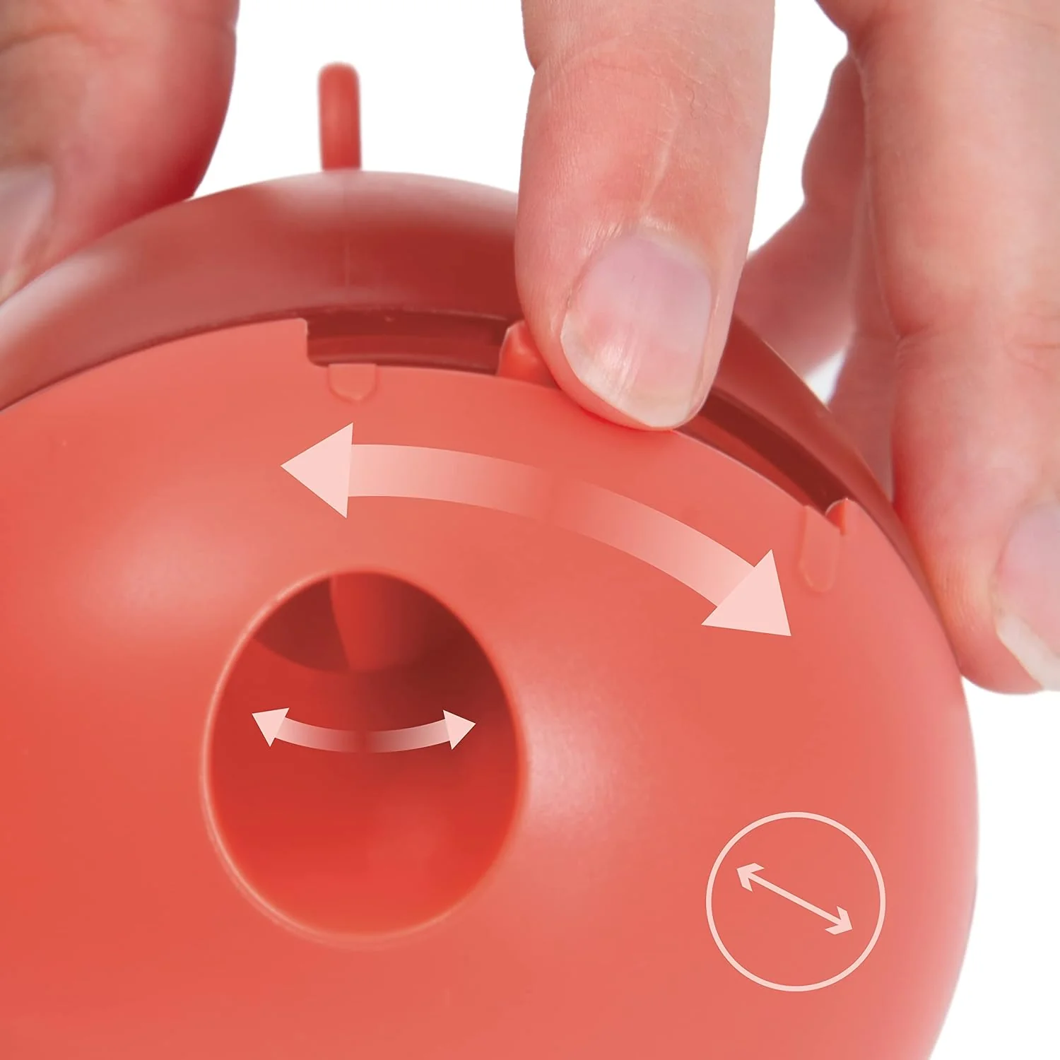 Catit PIXI Treat Dispenser, Interactive Treat Dispensing Cat Toy, Rooster - Image 2