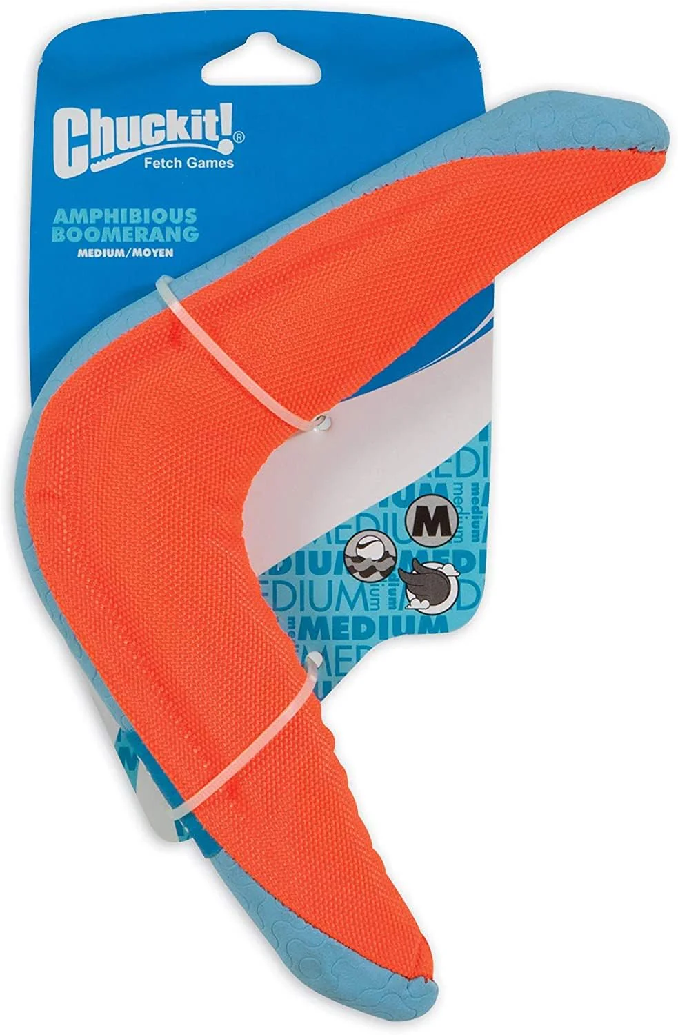 Chuckit! Amphibious Boomerang Fetch and Float Dog Toy (Assorted Colors) - Image 4
