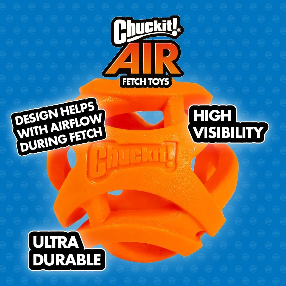 Chuckit! Air Fetch Wheel Doy Toy, Orange - Image 9