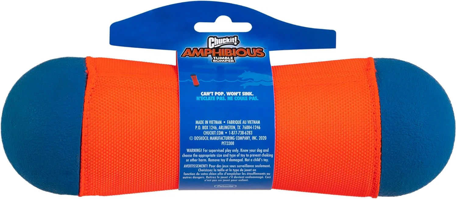 Chuckit! Amphibious Tumble Bumper Dog Toy, Floats on water - Image 4