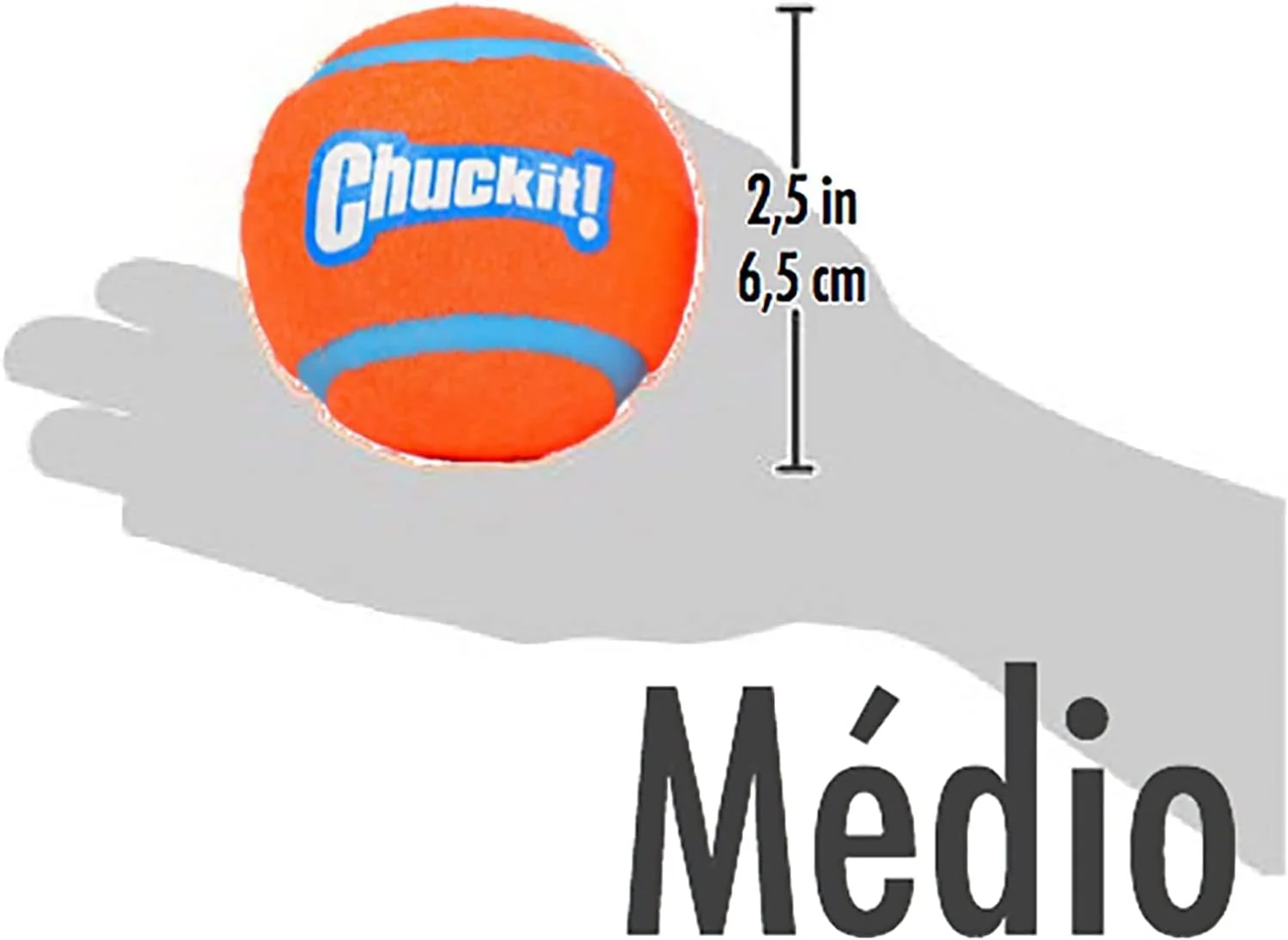 Chuckit! Dog Tennis Ball Dog Toy, for dogs 20-60 lbs, Pack of 4 - Image 6