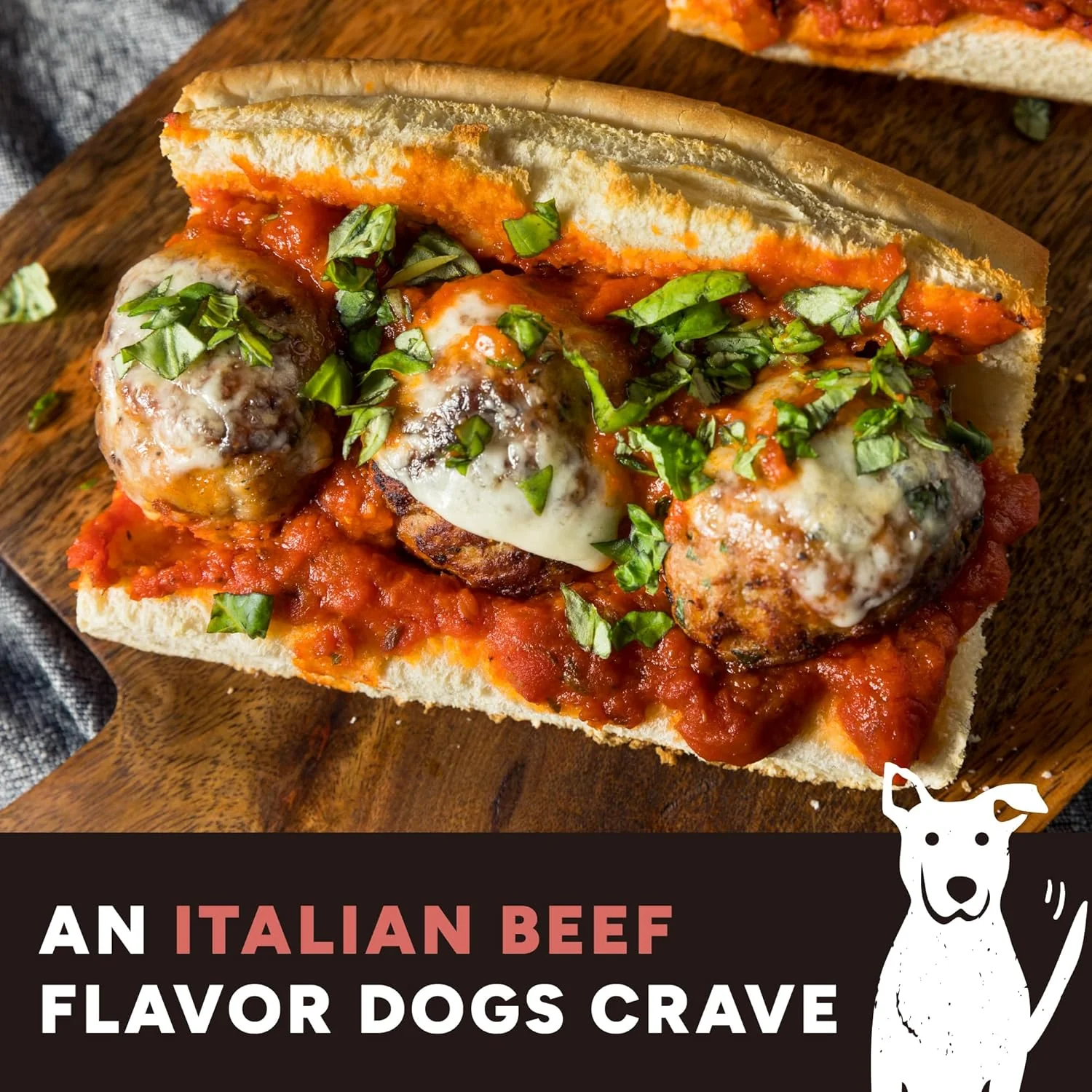Cloud Star Wag More Bark Less Grain Free Meatballs Dog Treats with Beef - Image 7