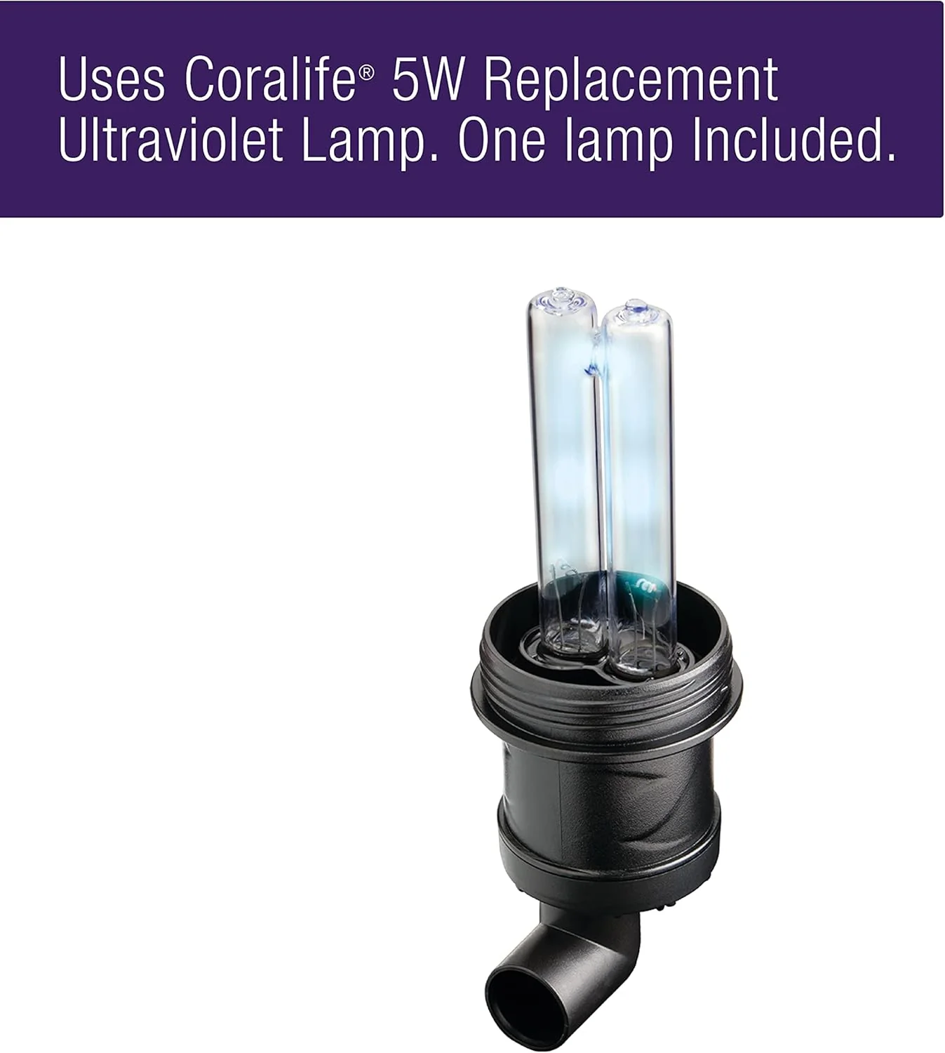 Coralife Aquarium Fish Tank Marine Salt Water Turbo-Twist UV Sterilizer, Mini, For BioCubes - Image 4