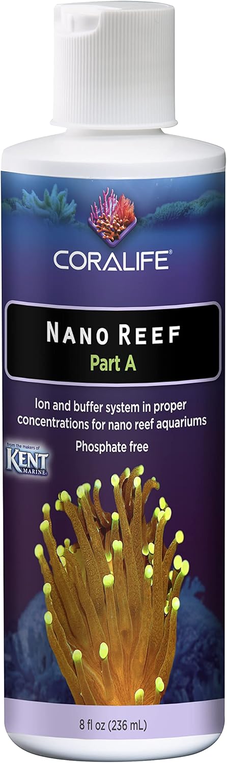 Coralife Saltwater Fish Tank Aquarium Nano Reef Part A and B, 8 oz - Image 4