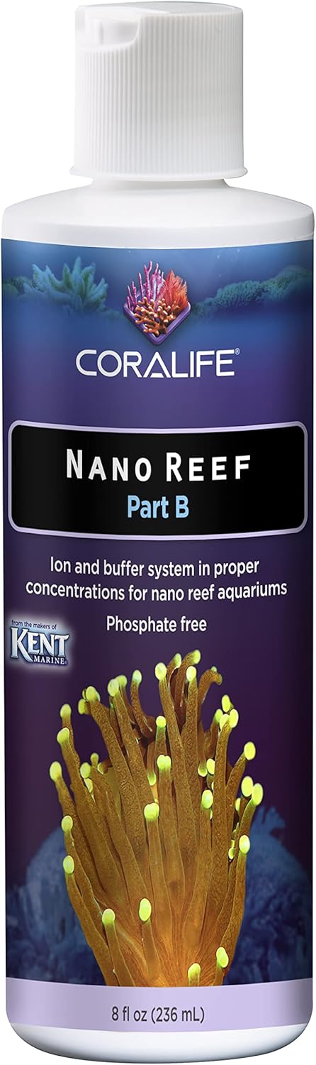 Coralife Saltwater Fish Tank Aquarium Nano Reef Part A and B, 8 oz - Image 5