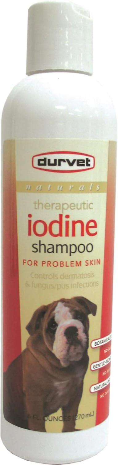Durvet® Naturals Iodine Shampoo for Dogs - 7 oz