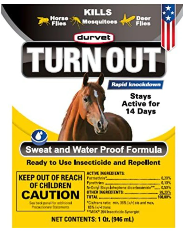 Durvet® TURN OUT® Sweat & Waterproof Spray - Image 3