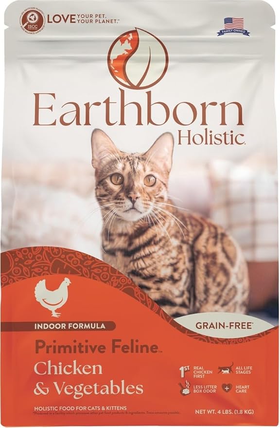 Earthborn Holistic Primitive Feline - Grain Free Dry Cat Food - Image 6