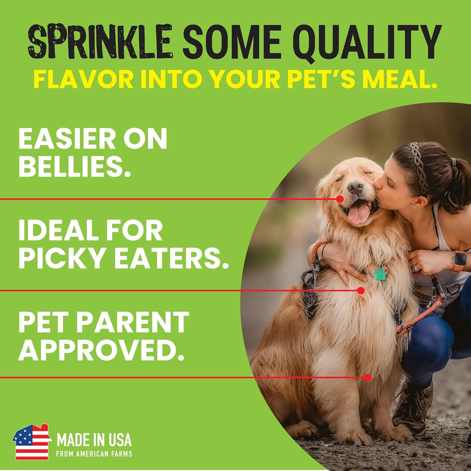 Etta says! Liver Sprinkles for Dogs - High Protein Food Topper - Boosts Flavor - 100% Natural and Made in USA - Image 5