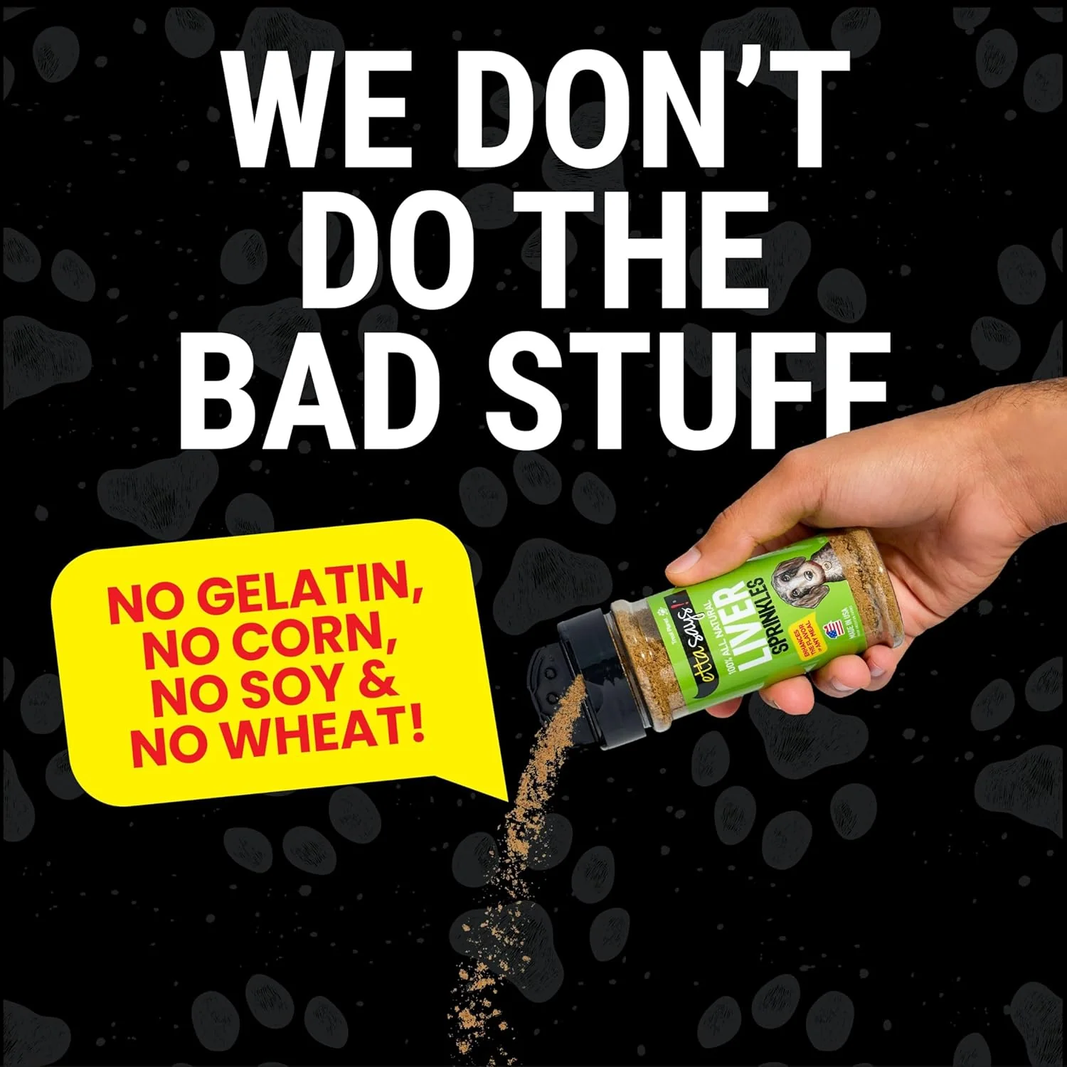Etta says! Liver Sprinkles for Dogs - High Protein Food Topper - Boosts Flavor - 100% Natural and Made in USA - Image 6