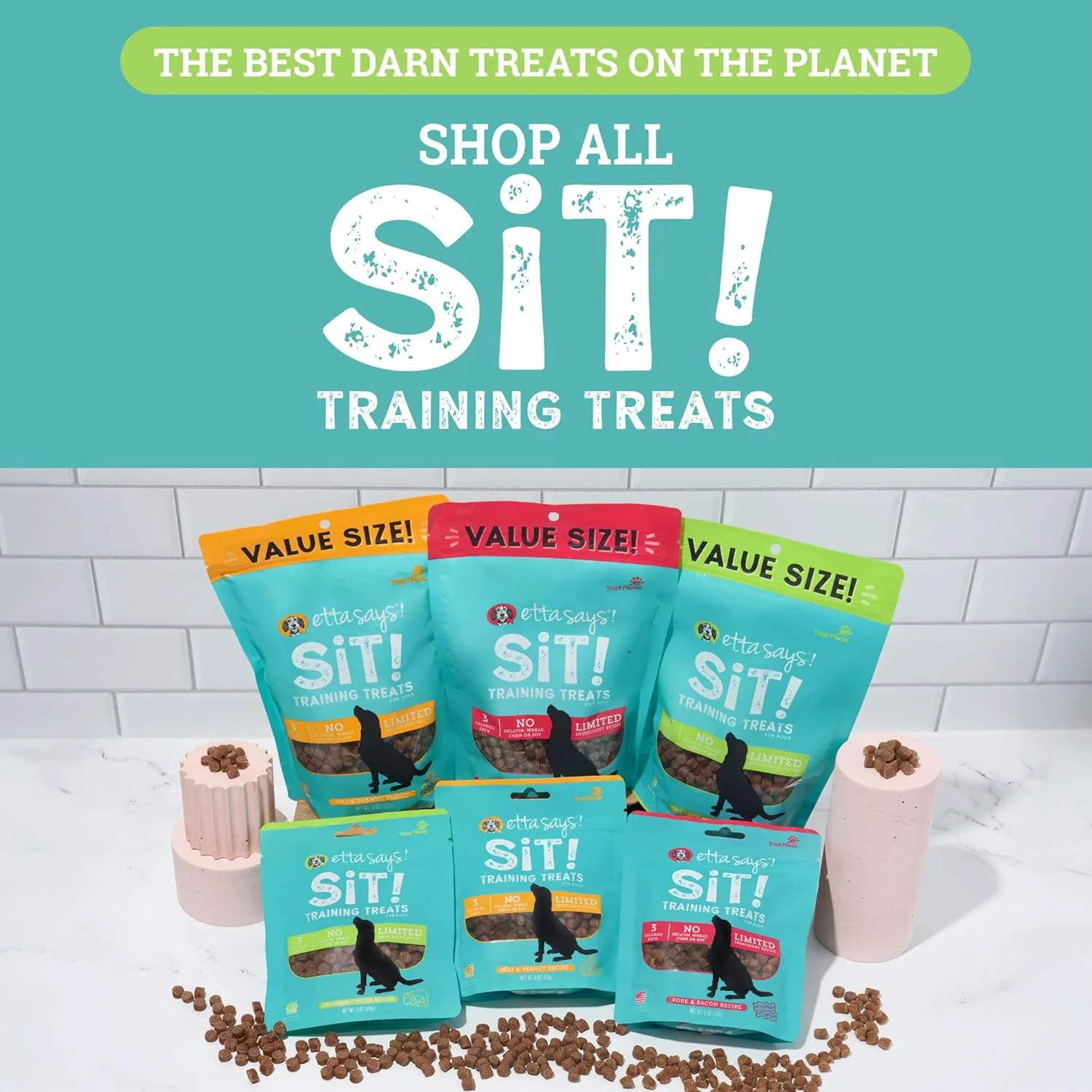 etta says! Training Treats - All Natural Cheese Soft Treats for Dogs - Made in The USA - Image 7