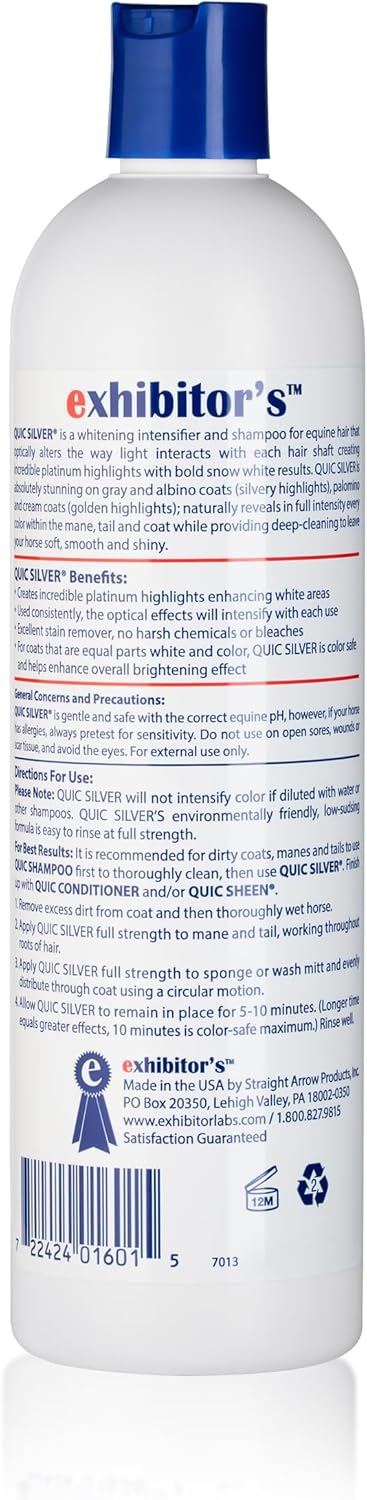 Exhibitor's® Quick Silver™ Shampoo – 16 oz - Image 2