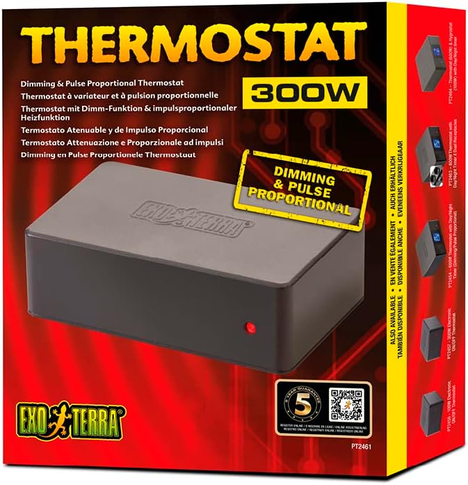 Exo Terra Dimming and Pulse Proportional Thermostat for Reptile Terrariums - Image 2