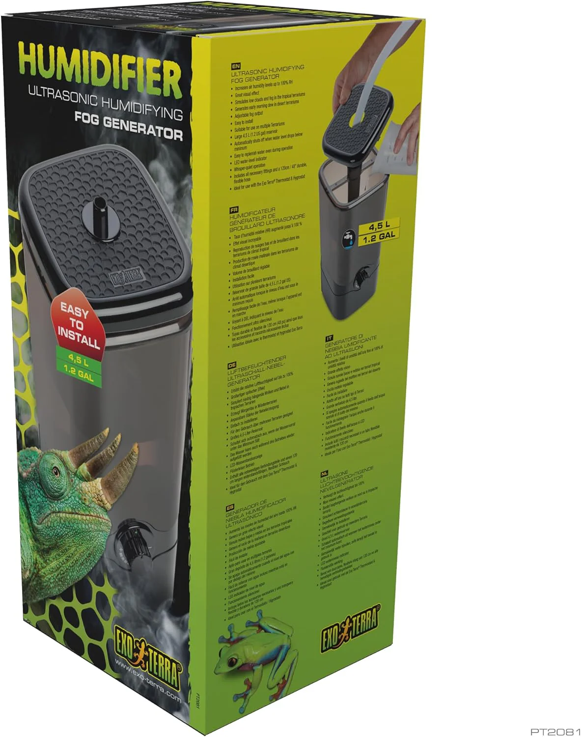 Exo Terra Humidifier - Ultrasonic Bamboo Mist Maker - Image 2