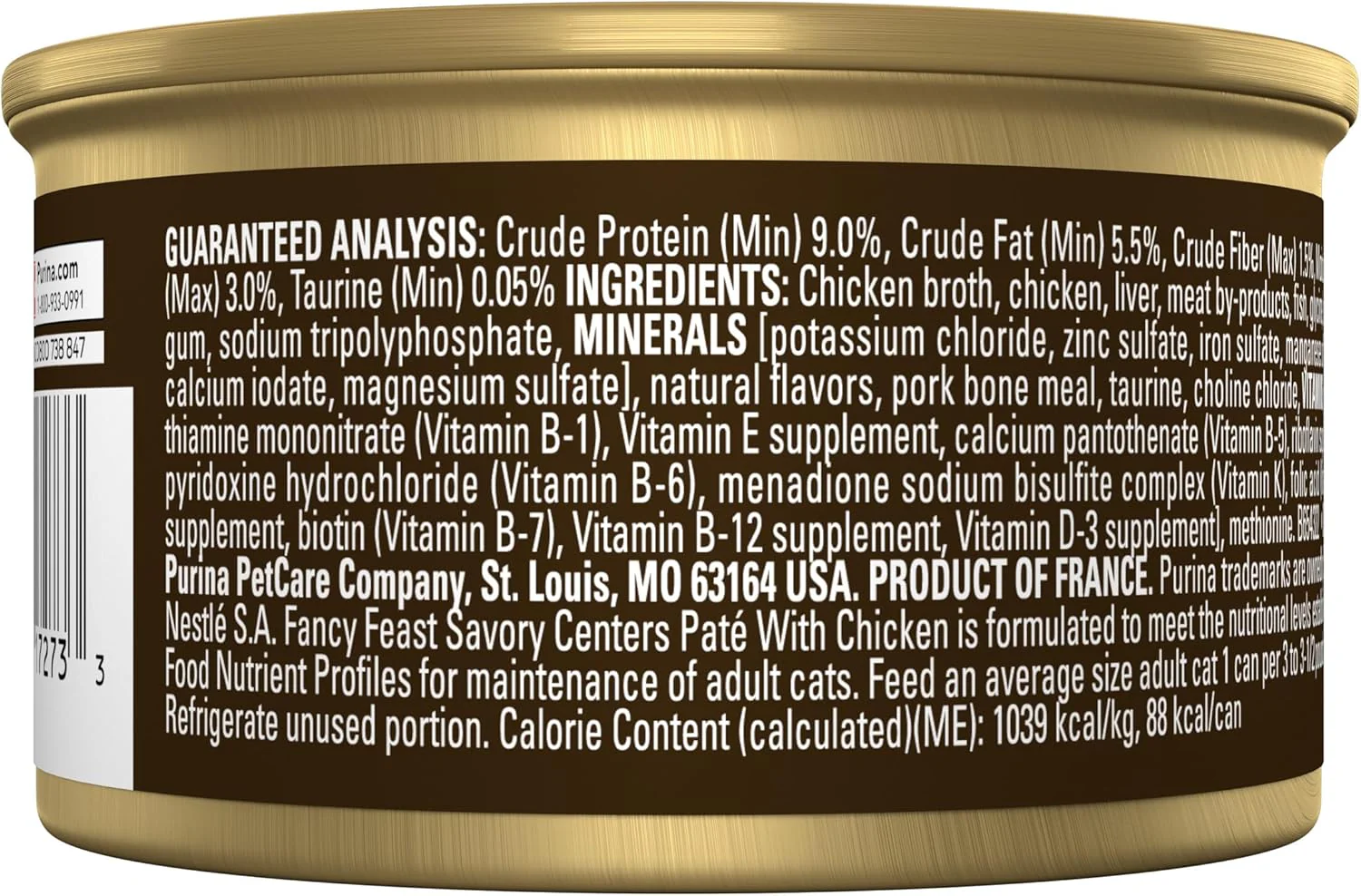 Fancy Feast Savory Centers Chicken Pate Wet Cat Food – 24 Pack 3 oz Cans - Image 8