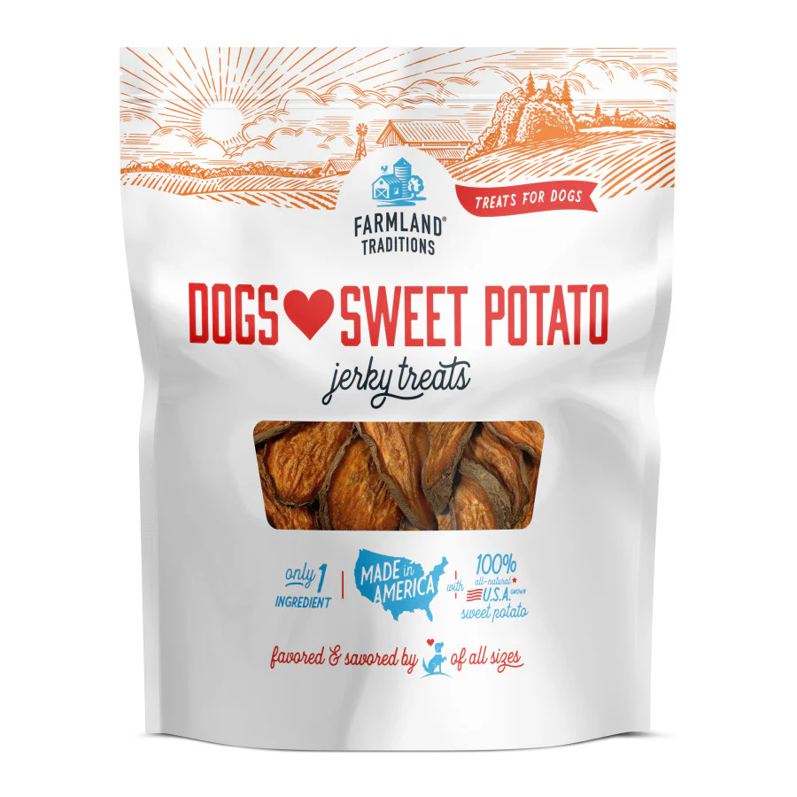 Farmland Traditions Dogs Love 100% Sliced Sweet Potato Jerky - Image 6