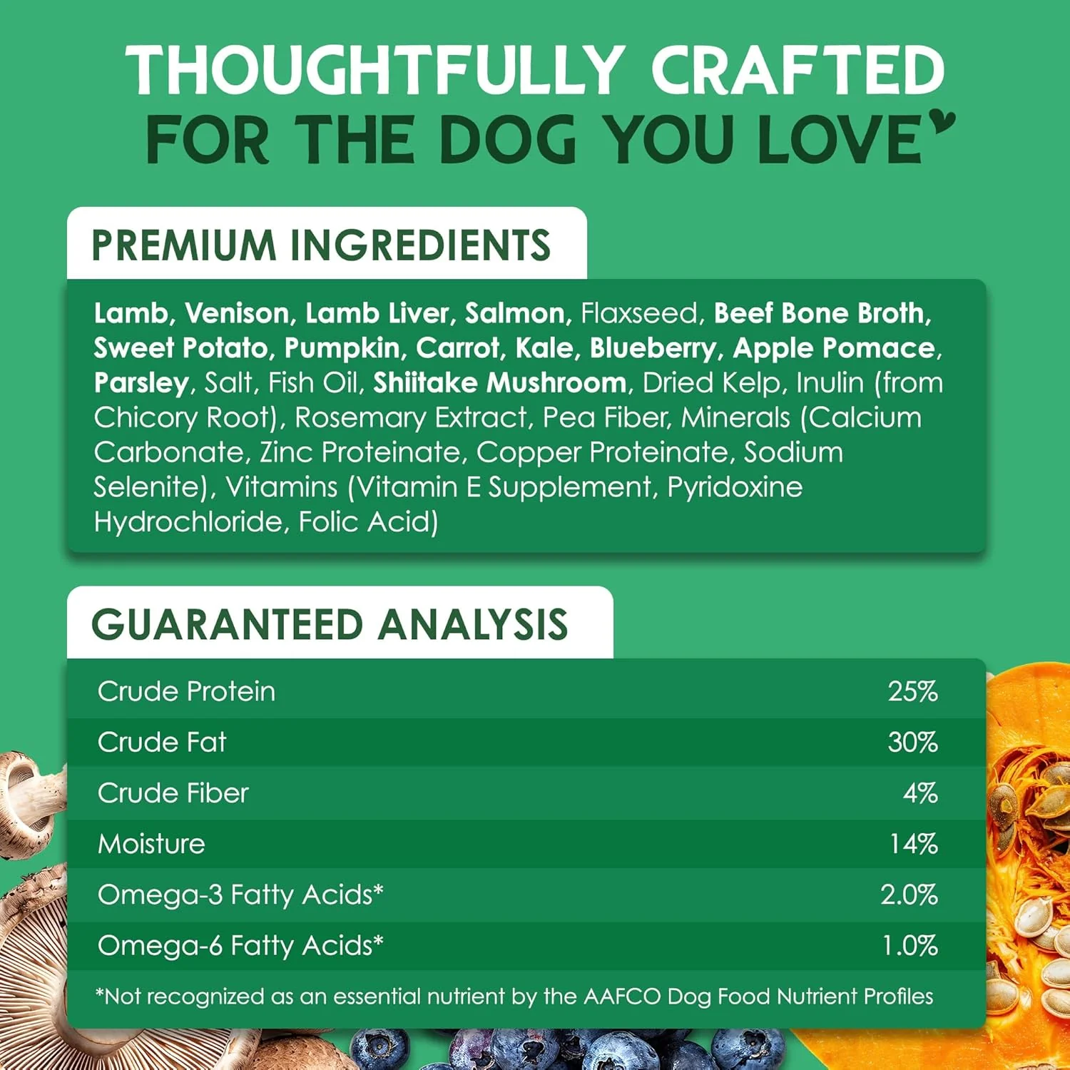 Farmland Traditions The Good List Air-Dried Dog Food, Premium Lamb, Venison, & Bone Broth for Dogs, Protein Rich & Grain-Free Nutrition - Image 4
