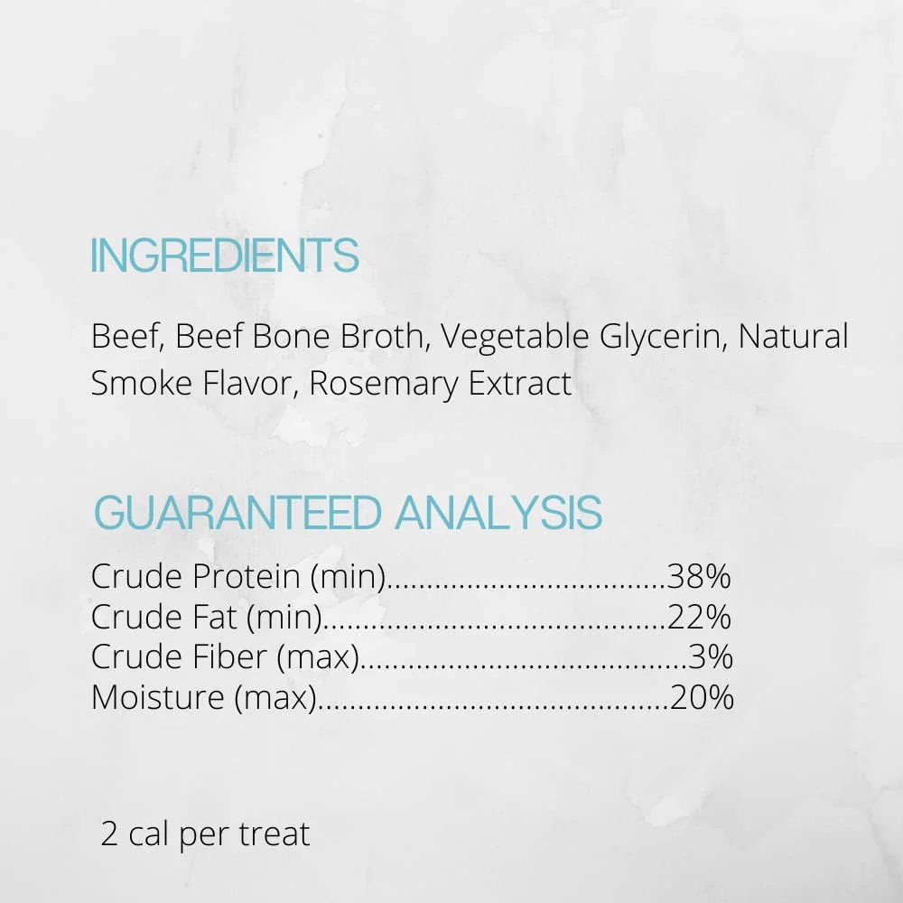 Farmland Traditions Tiny Loves Jerky Trainer Treats for Dogs w/Bone Broth (Beef) - Image 4