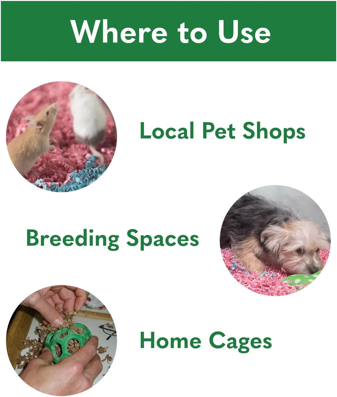 Fibercore ECO BEDDING 99% Dust Free Paper Bedding for Small Pets and Birds - Image 5