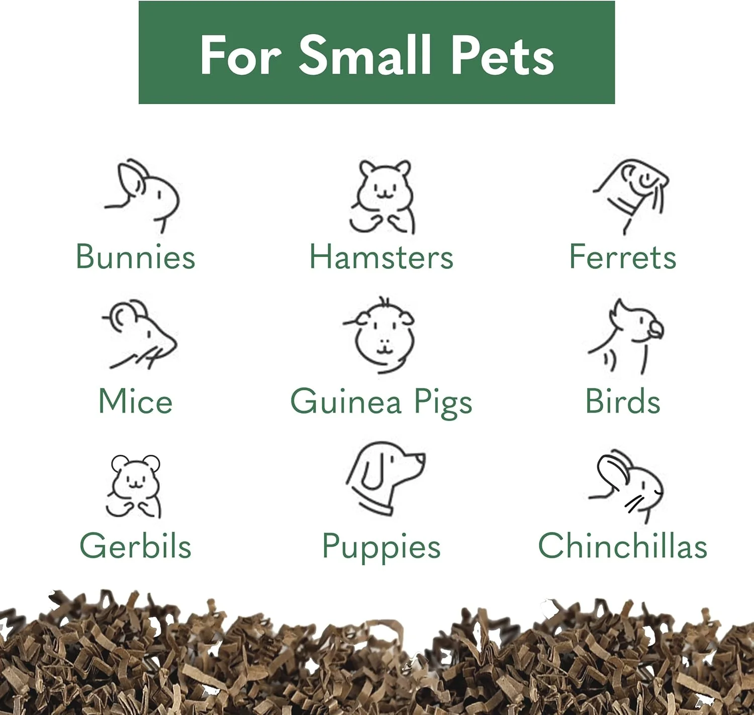 Fibercore ECO BEDDING 99% Dust Free Paper Bedding for Small Pets and Birds, Odor Control - Image 4