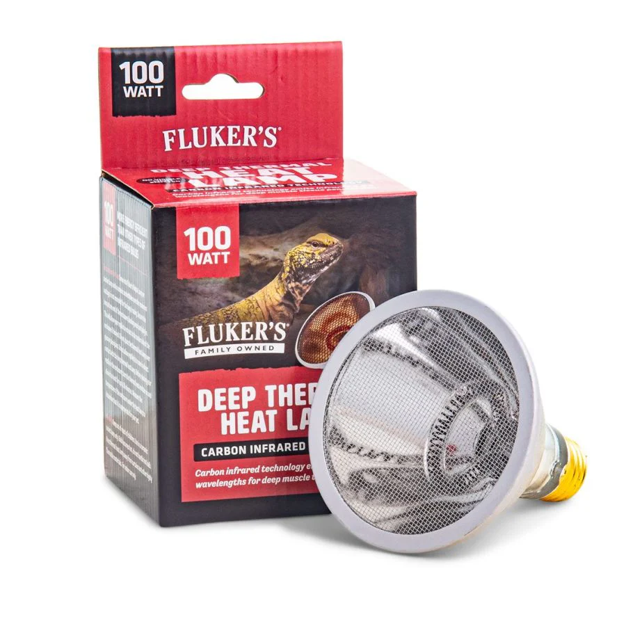 Fluker's Deep Thermal Heat Lamp for Reptiles with Carbon Infrared Technology, for All Reptile Tanks, Great for Basking - Image 8