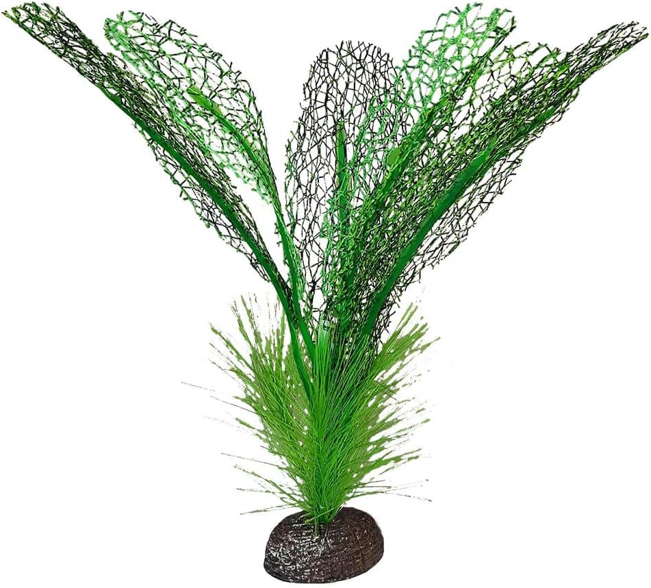 Fluval Betta Madagascar Lace Plant, Plastic Plant Aquarium Decoration - Image 3