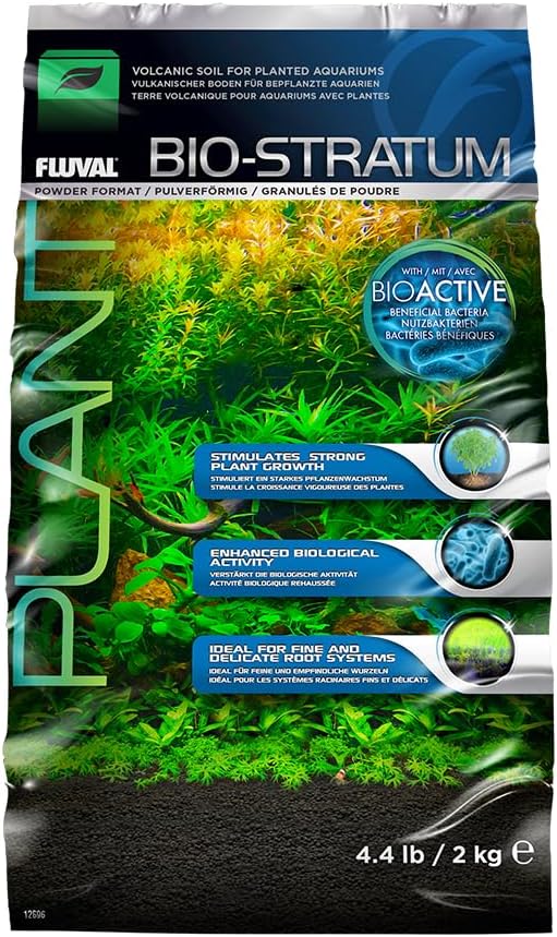Fluval Natural Mineral-Rich Volcanic Soil Bio Stratum for Planted Tanks- Aquarium Substrate for Healthy Plant Development, Growth, and Color - Image 2