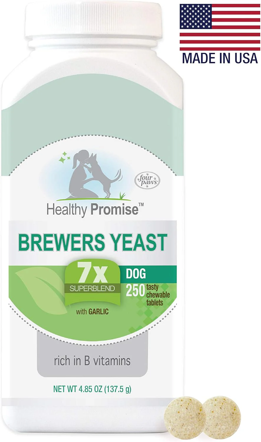 Four Paws Healthy Promise Brewers Yeast for Dogs Immunity - Image 3