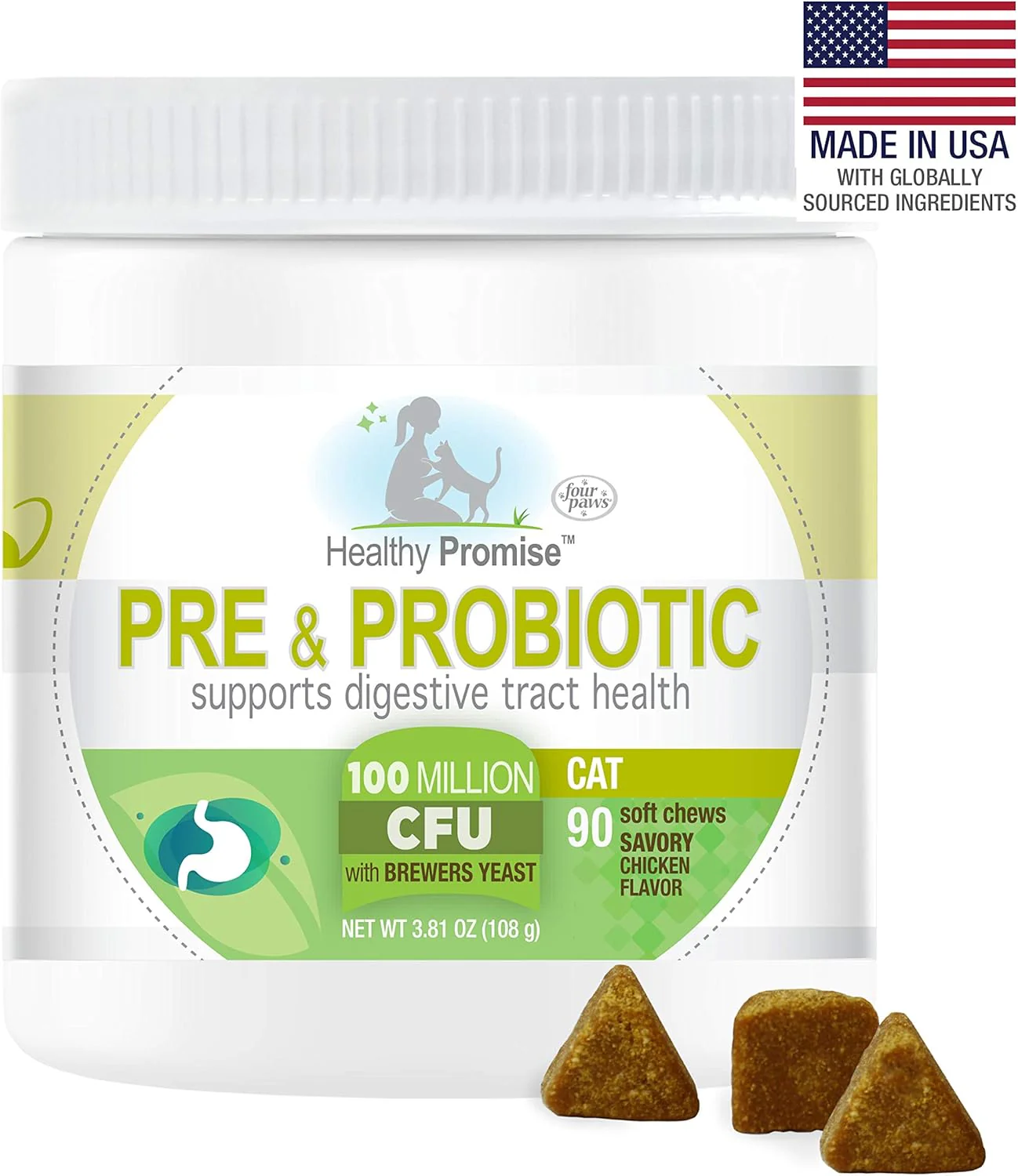 Four Paws Healthy Promise Pre and Probiotics for Cats Soft Chews - Image 9