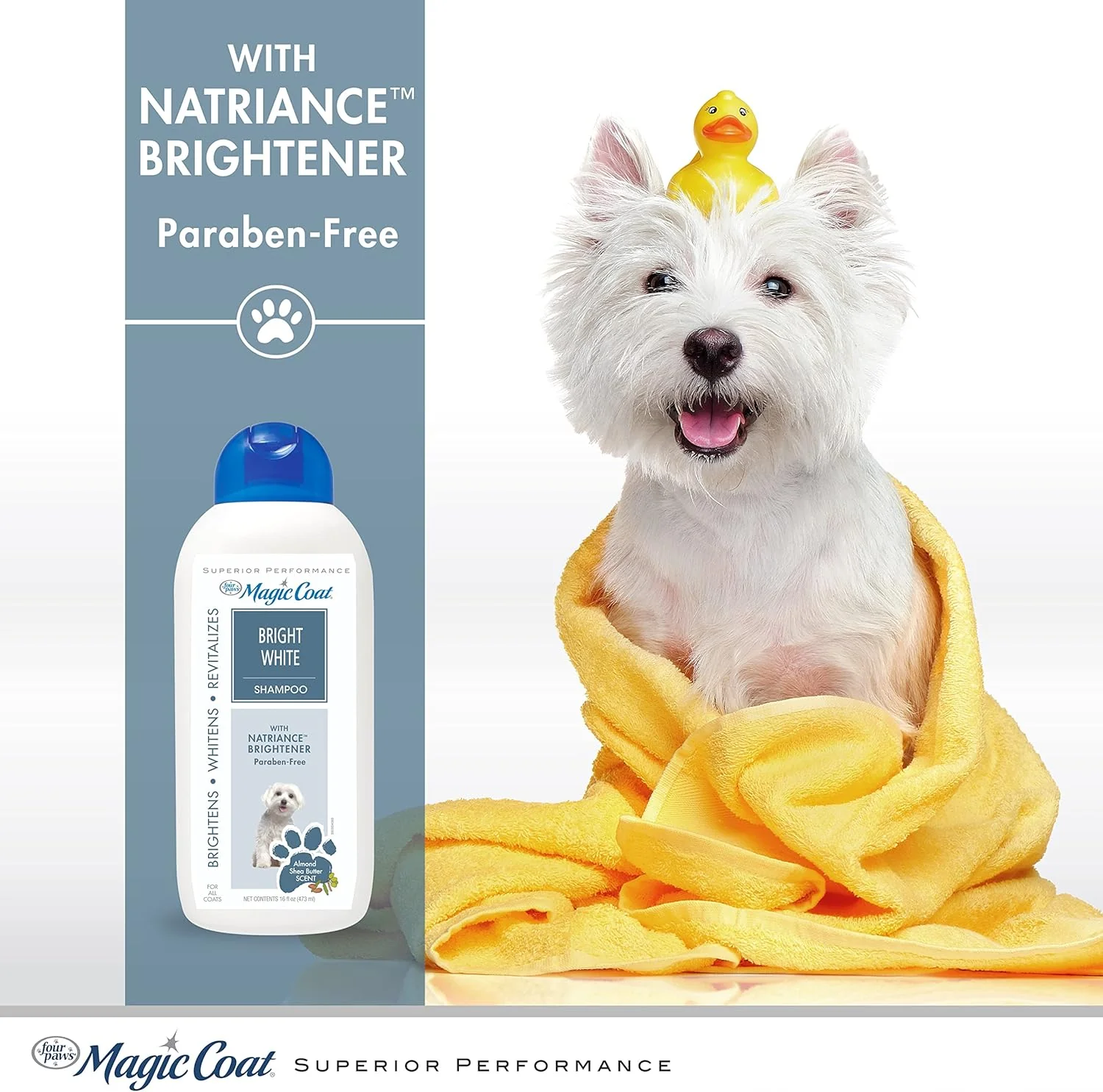 Four Paws Magic Coat Bright White Dog Shampoo - Image 2