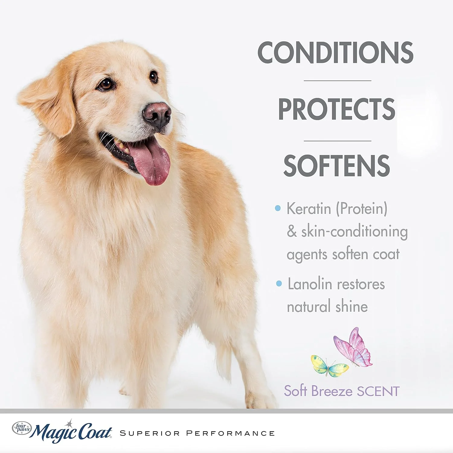 Four Paws Magic Coat Gentle Tearless Dog Shampoo - Image 5