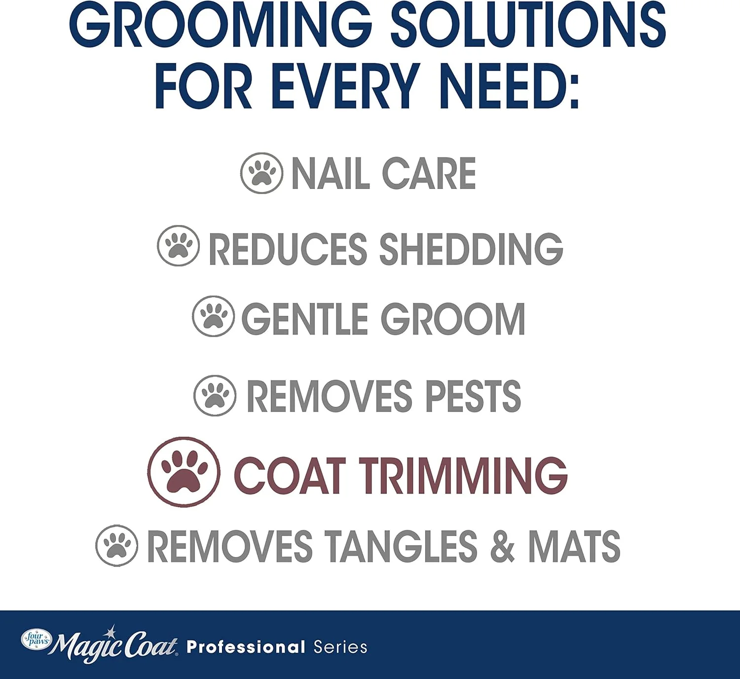 Four Paws Magic Coat Professional Series Grooming Brushes for Dogs & Cats l Trimmers, Nail Clippers, & Brushes Dog & Cat - Image 7