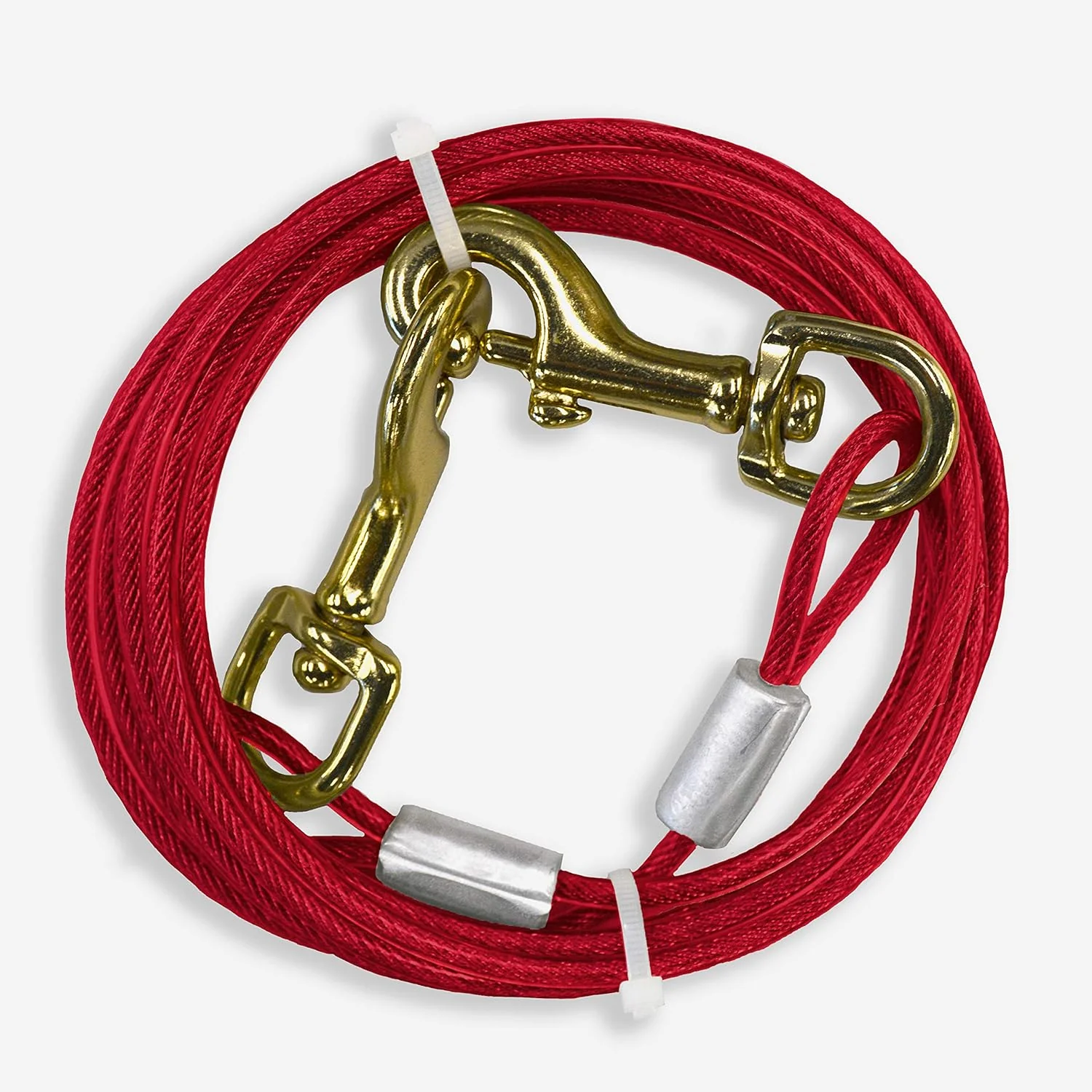 Four Paws Puppy Dog Tie Out Cable Red Puppy - Image 2