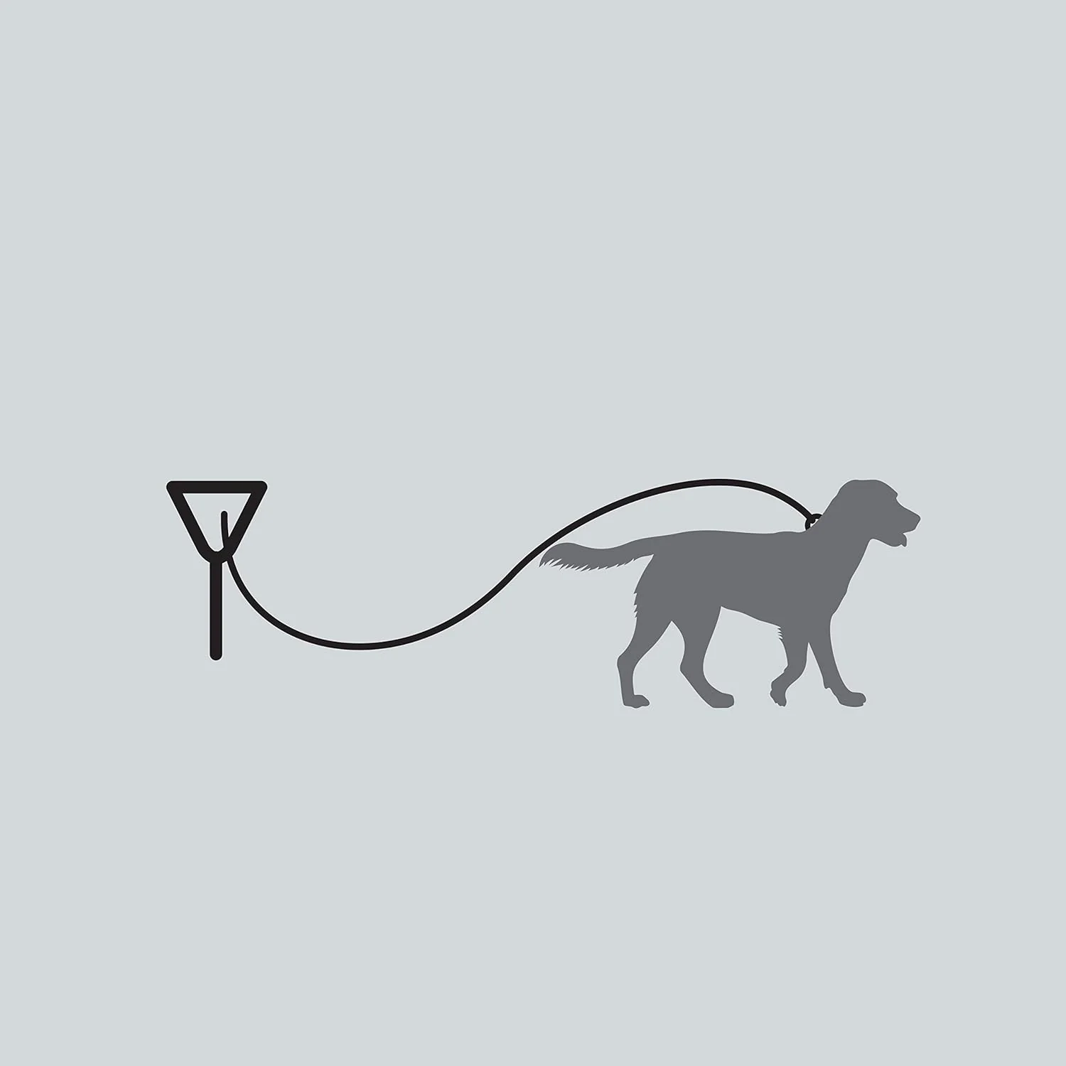 Four Paws Roam About Dog Tie-Out Stake Red - Image 2