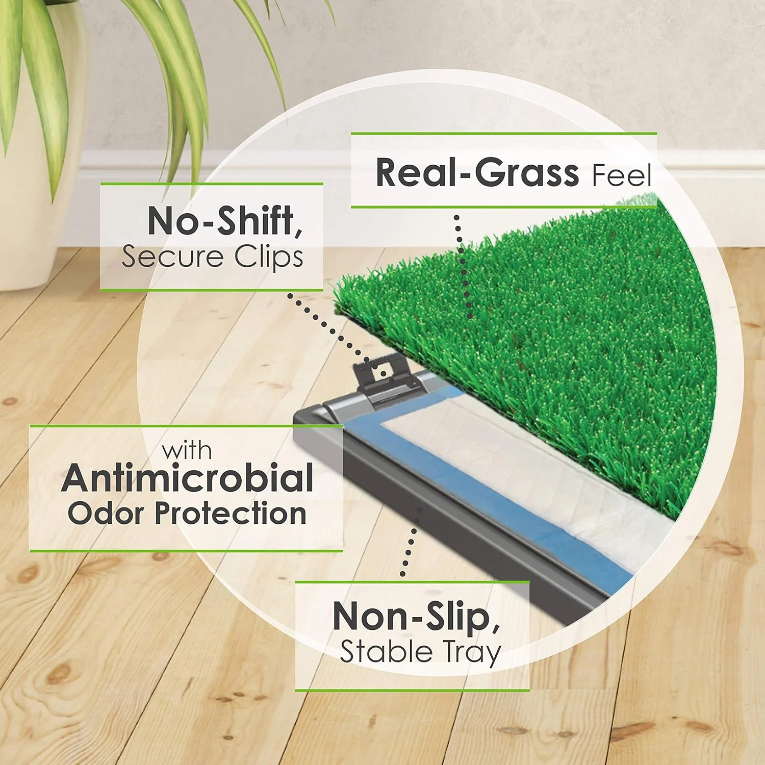 Four Paws Wee-Wee Premium Patch Dog Housebreaking Potty Training Floor Protection System Expansion Kit Add On - Image 5