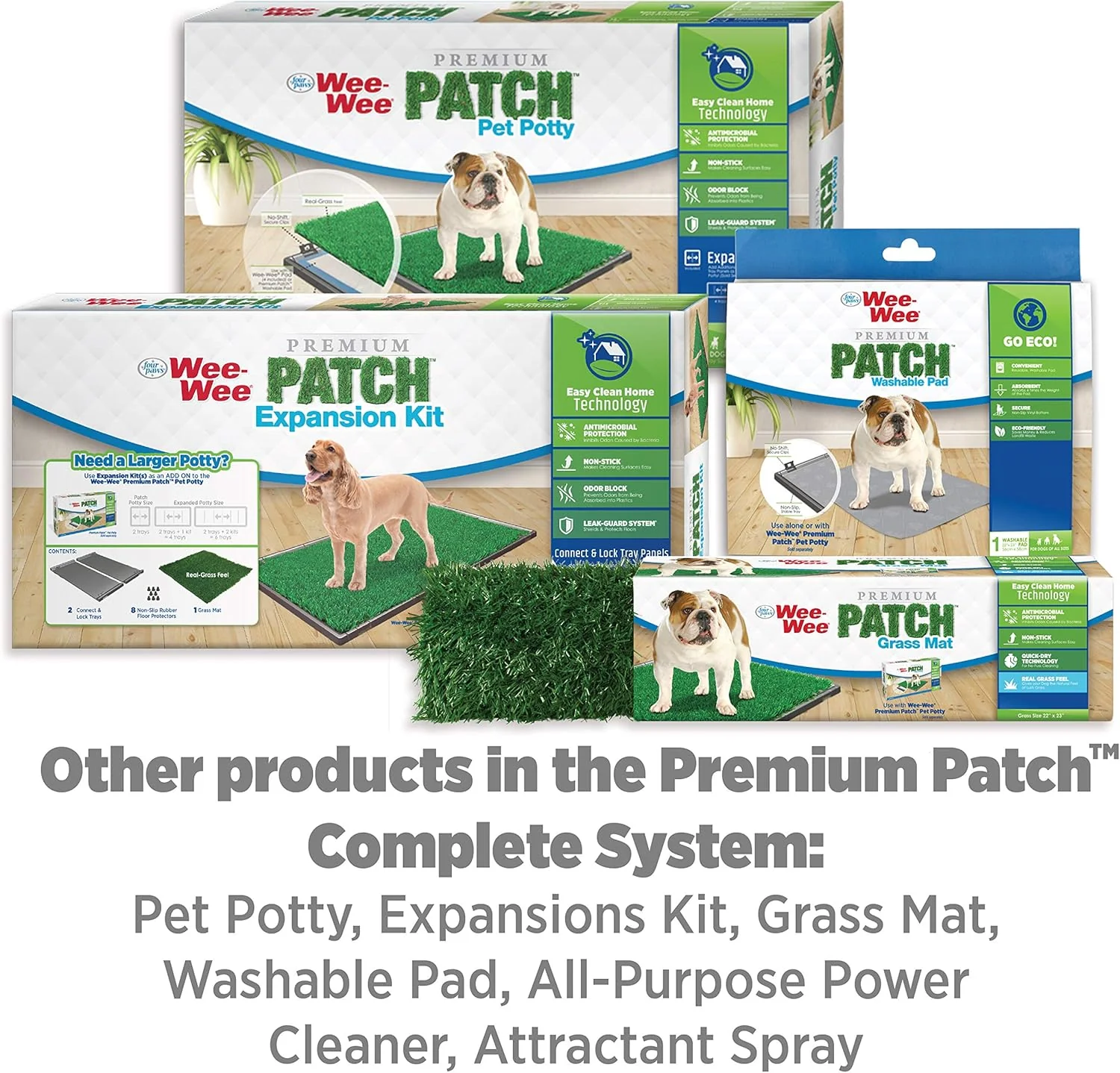 Four Paws Wee-Wee Premium Patch Dog Housebreaking Potty Training Floor Protection System Expansion Kit Add On - Image 8