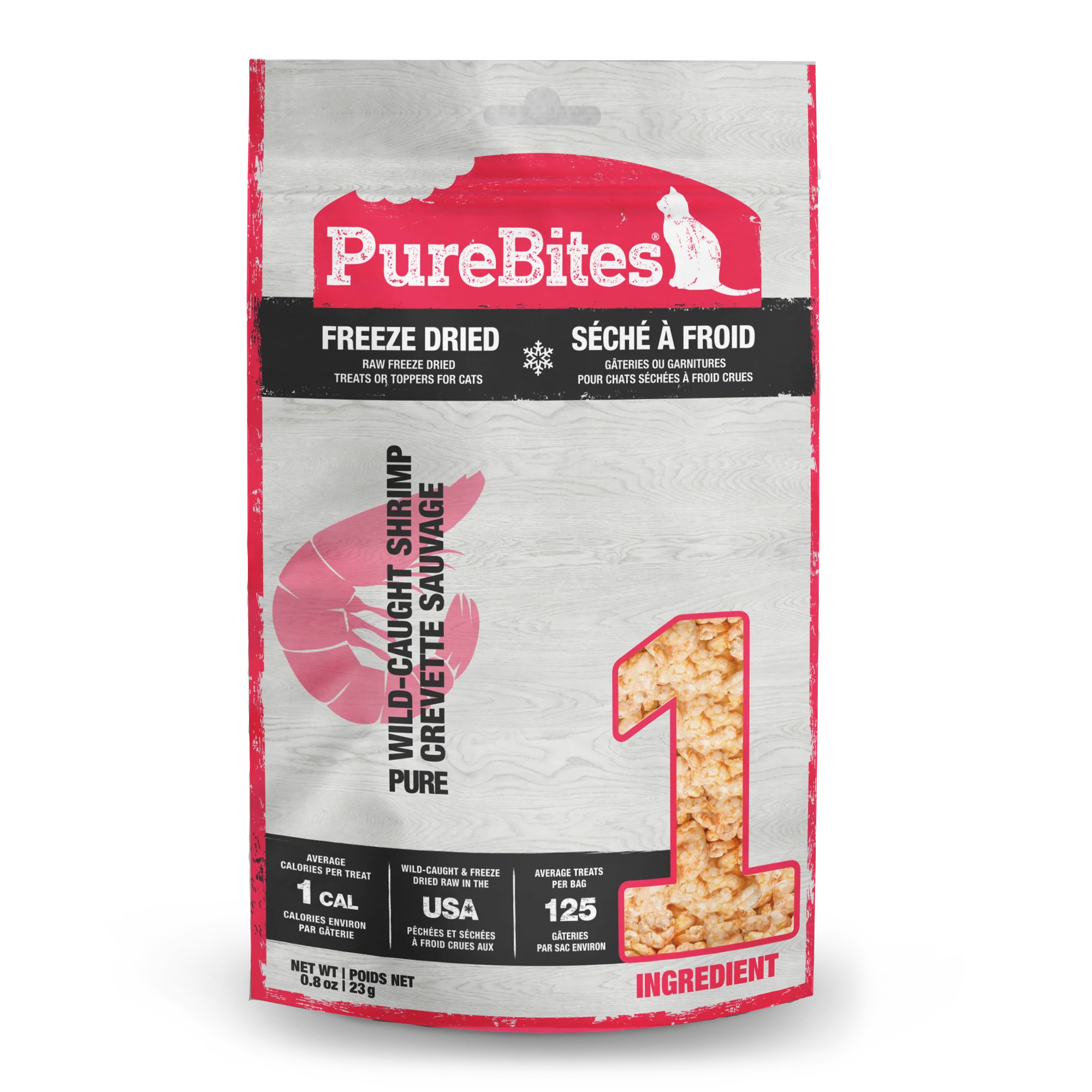 Freeze Dried Cat Treats, Shrimp