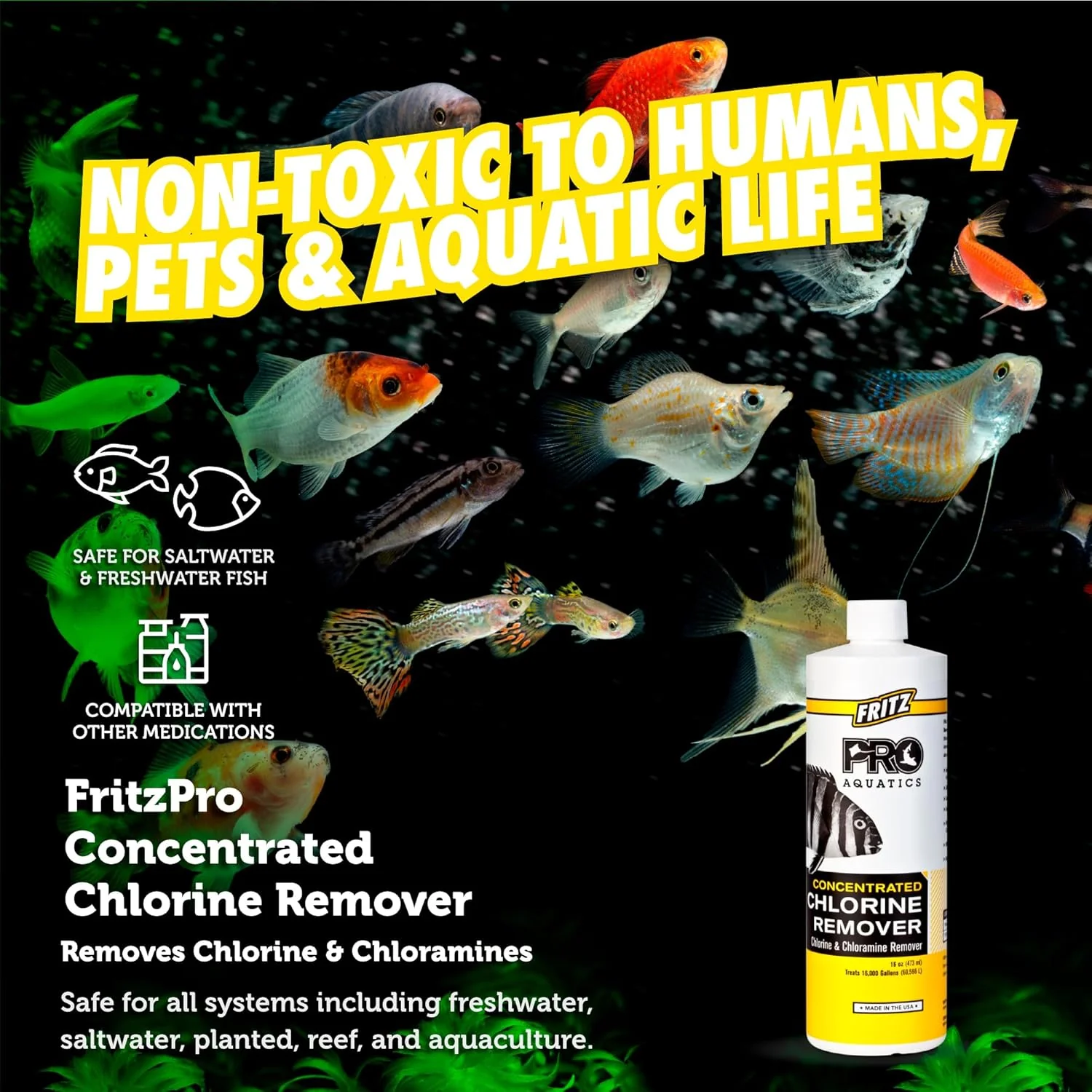 Fritz Aquatics Concentrated Chlorine Remover - 16oz - Image 6