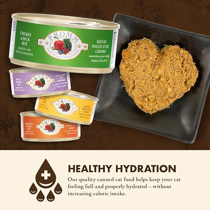 Fromm Four-Star Nutritionals Chicken & Duck Pate Cat Food - Premium Wet Cat Food - Chicken Recipe - Image 4