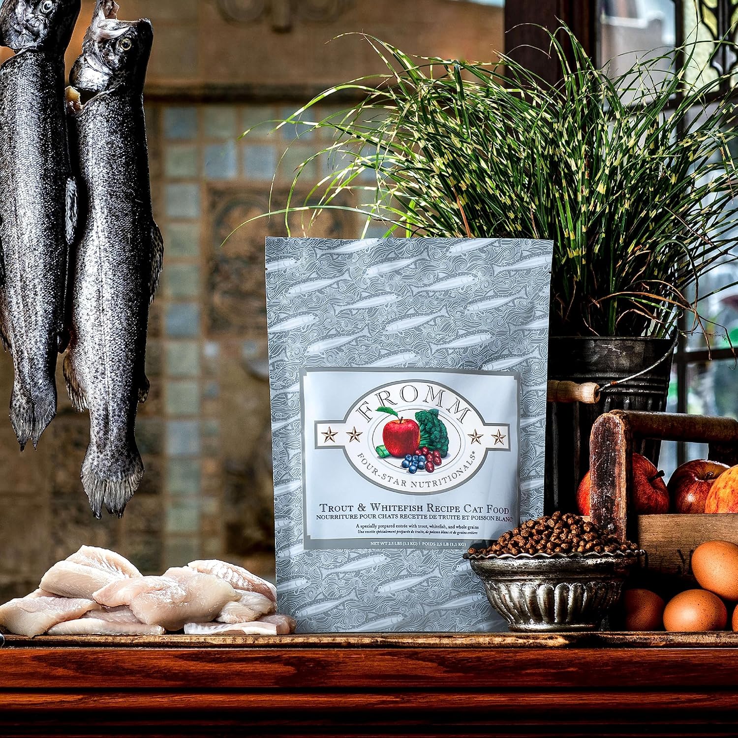 Fromm Four-Star Nutritionals Trout & Whitefish Cat Food - Premium Dry Cat Food - Trout Recipe - 10 lb - Image 4