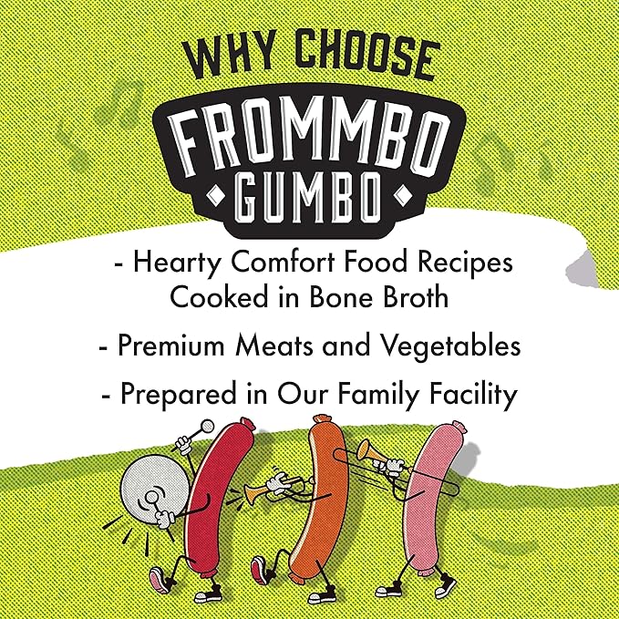 Fromm Frommbo Gumbo Hearty Stew with Beef Sausage Dog Food - Premium Wet Dog Food - Beef Recipe - Case of (12) 12.5 oz Cans - Image 6